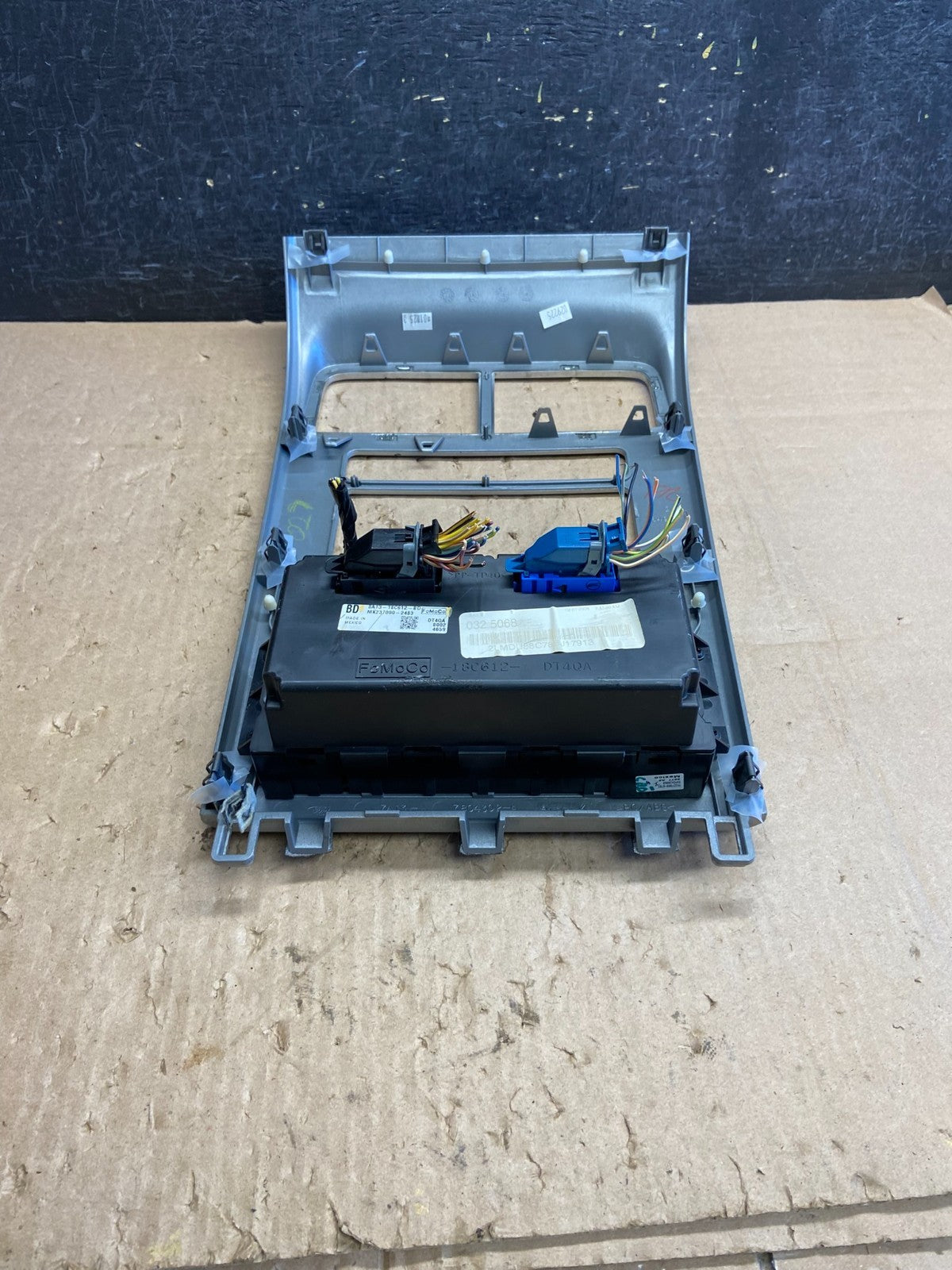 2008-2010 Lincoln MKX Temperature Climate Control Heat Seat Radio Bezel ai59223