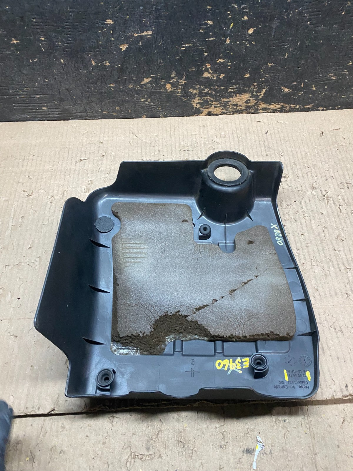 2005 to 2006 Chevrolet Malibu 3.5L Engine Cover Plastic Motor Shield X8287 DG4