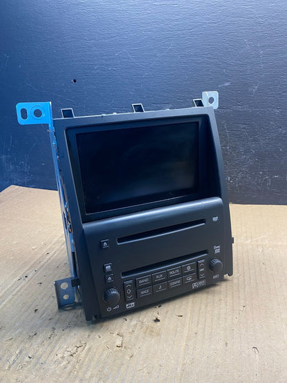 2005 to 2009 Cadillac Sts Radio 6 Disc Screen Display CD Player AD1740 DG0