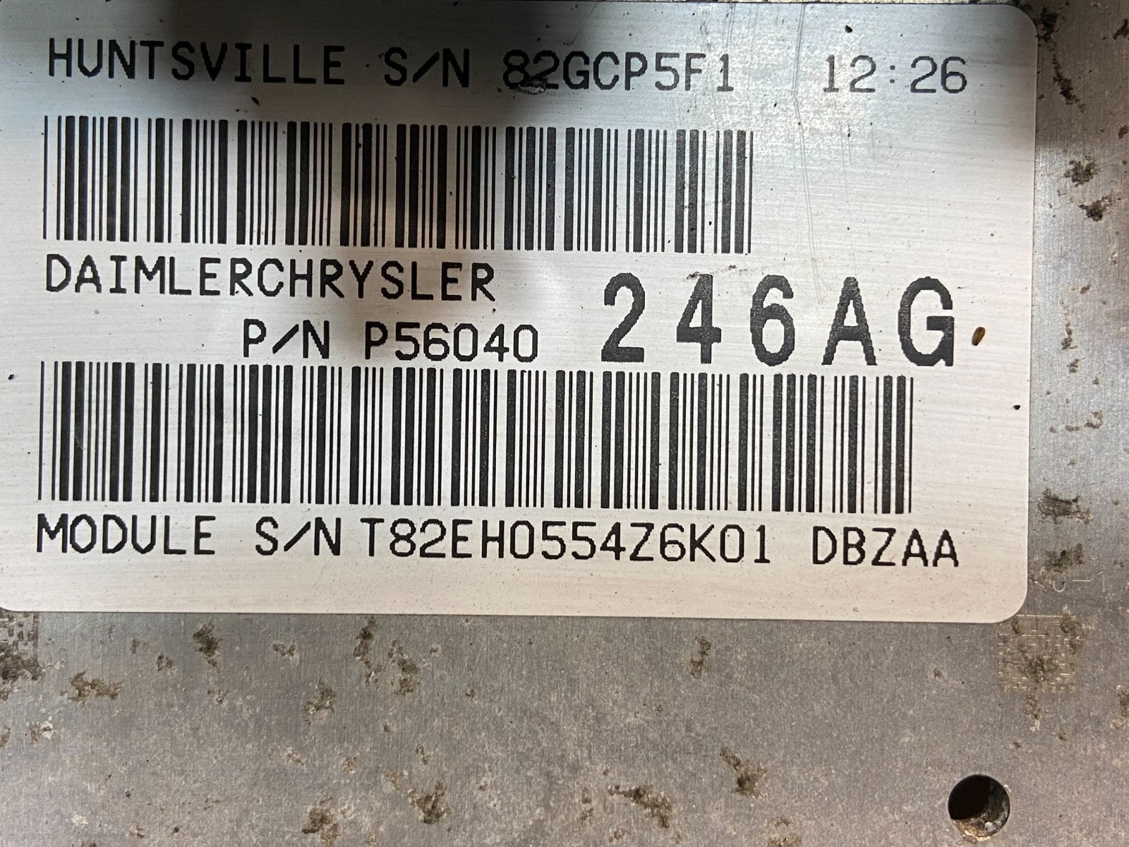 2001 Dodge Durango 4.7L Engine Computer Module ECU PCM ag1594 DG2