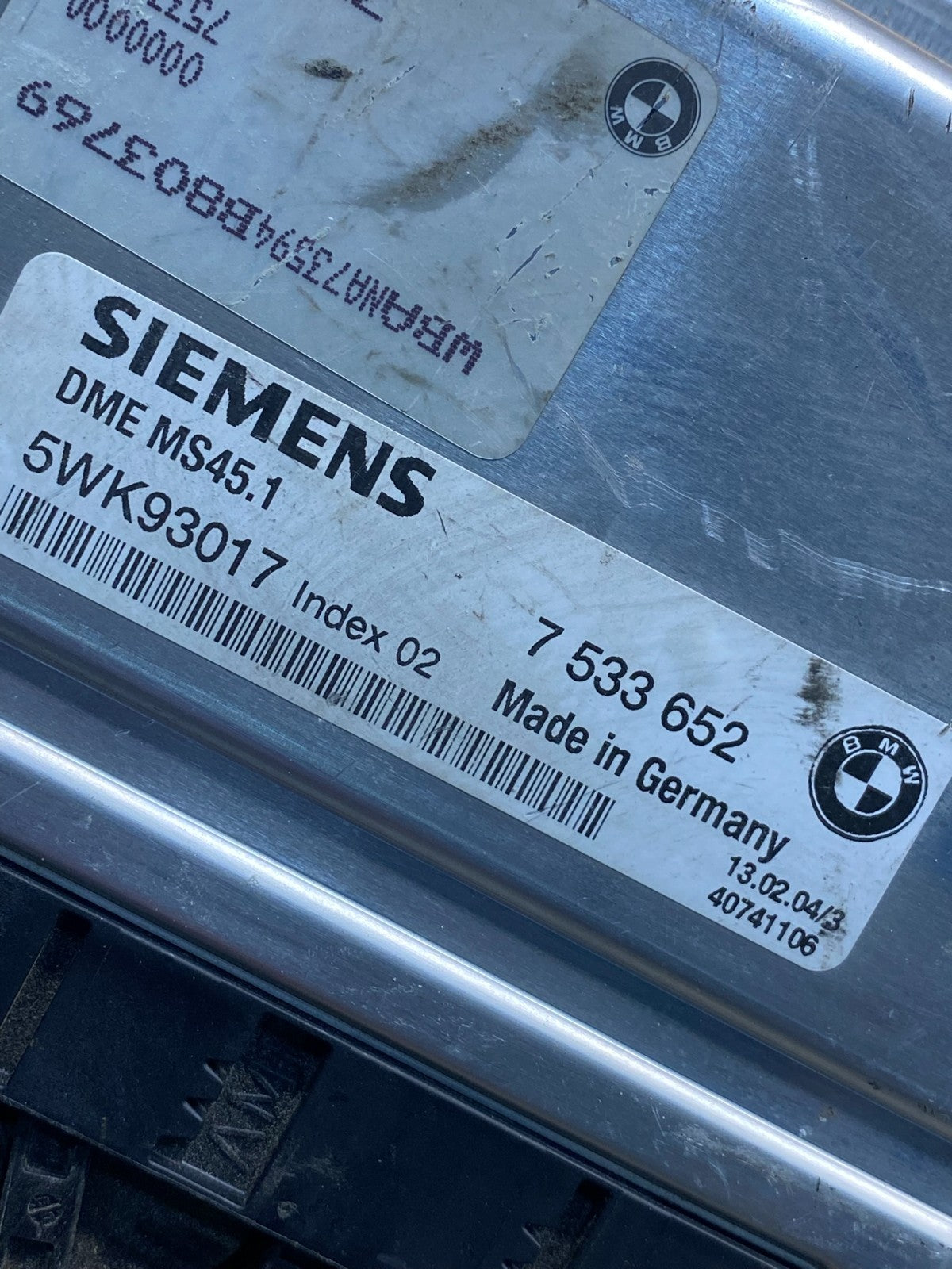 2004 2005 Bmw 530i Ecm Ecu Engine Computer Module ai4958 DG2