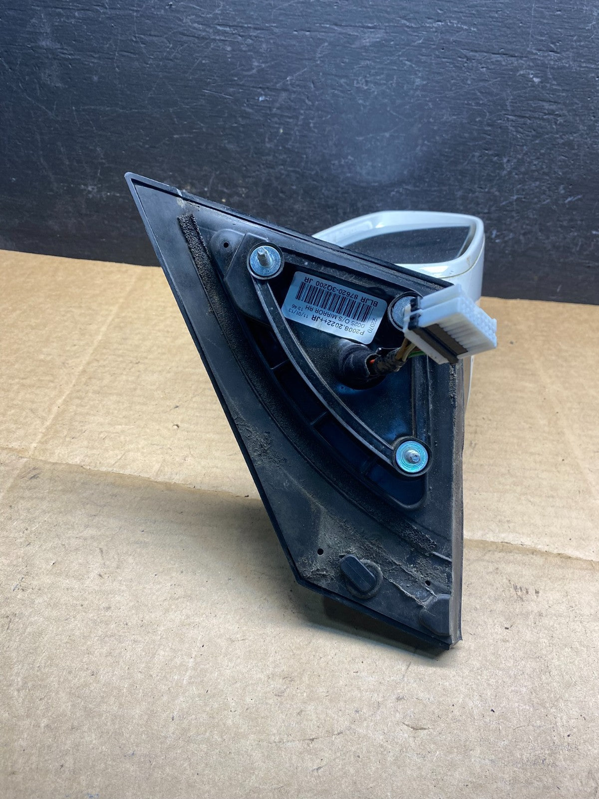 2011-2015 Hyundai Sonata Right Passenger Mirror W/ Turn Signal ad6763 DG4