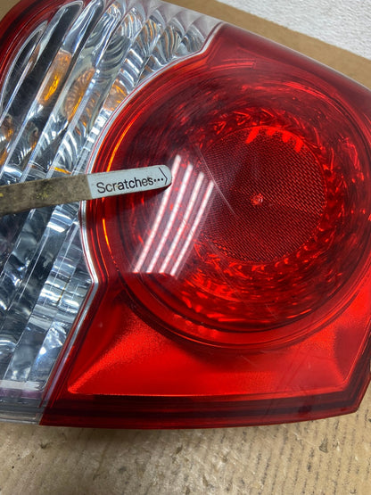 2011 2012 2013 2014 Chevrolet Cruze Left Driver LH Side Tail Light AE0339 LK3