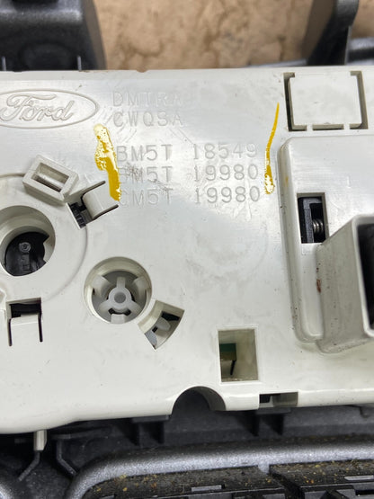 2013 - 2014 Ford Focus Ac Heater Climate Control Temperature Oem T6237 DG5