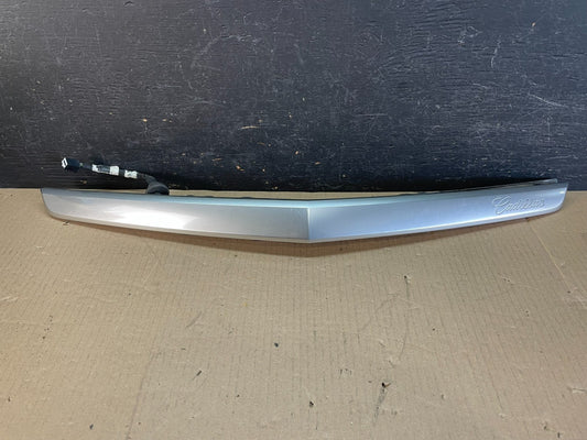 2013-2016 Cadilla XTS Trunk Lid Chrome Molding Trim Plate W/ Camera AE36150