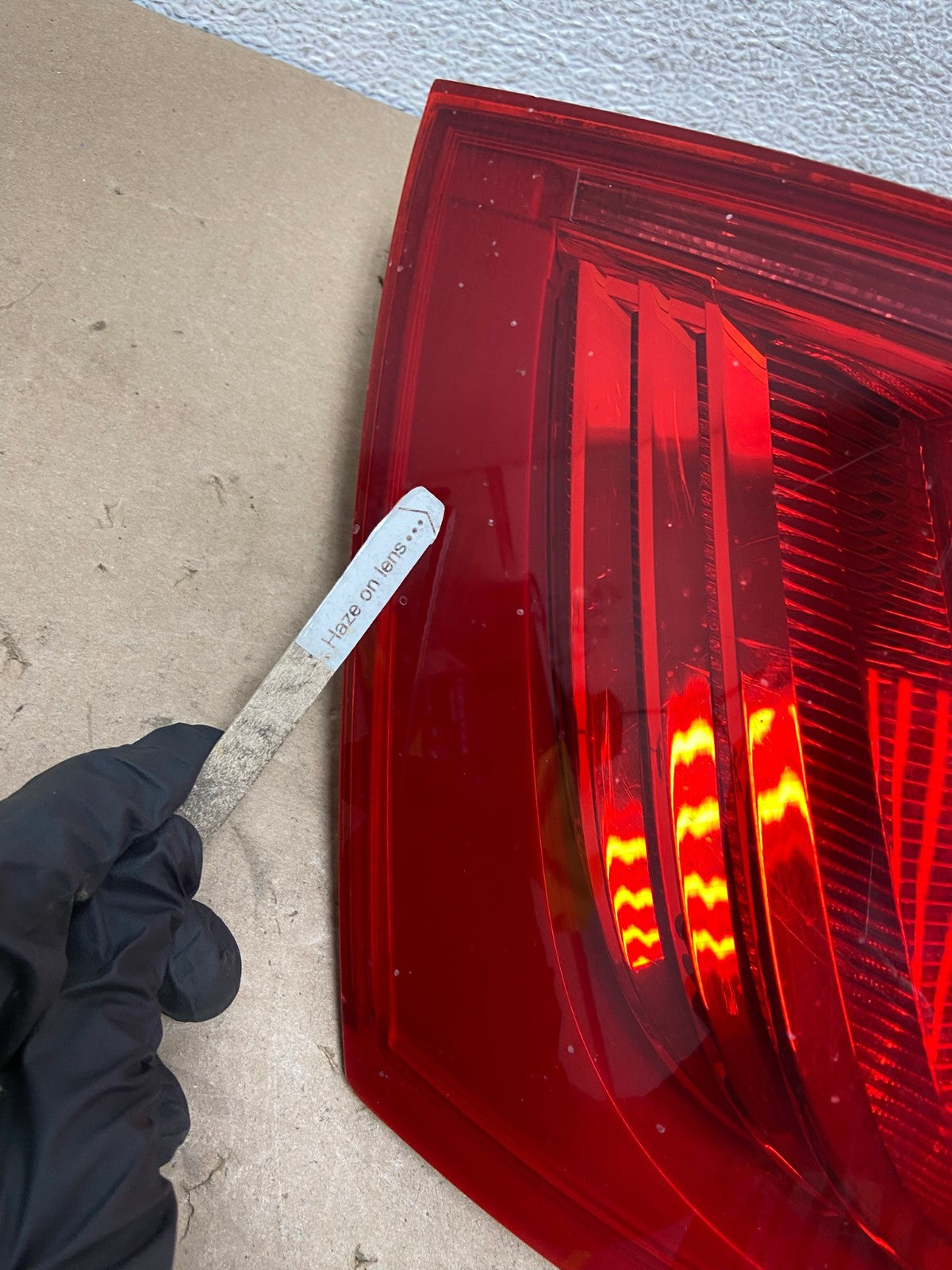 2010 - 2015 Audi Q7 Left Driver LH Side Tail Light AG5317 LK5