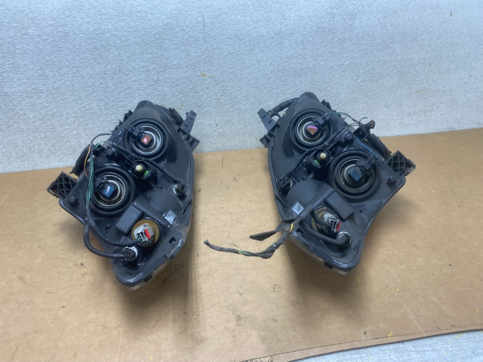 Sedan 2010 2011 2012 Nissan Altima Headlights Halogen Left+Right Side X5375 DW15