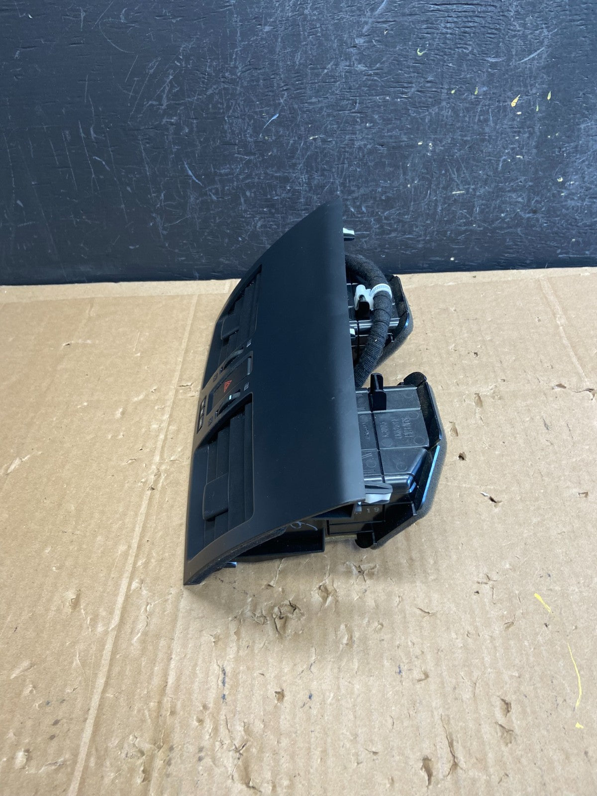 2010 to 2013 Mazda 3 Mazda3 Center Dash Vents Trim Hazard AD22392