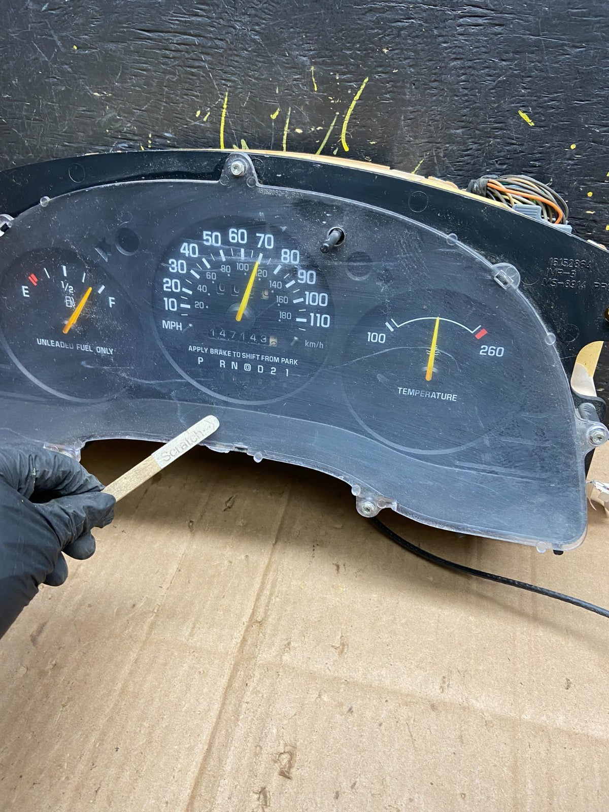 1995 to 1999 Chevrolet Lumina Monte Carlo Speedometer Cluster Gauge Oe AA8106 DG1