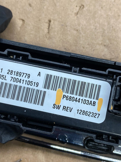 2011-2014 Chrysler 200 Dash Radio Bezel Trim Clock Hazard Bezel AA4781 DG6