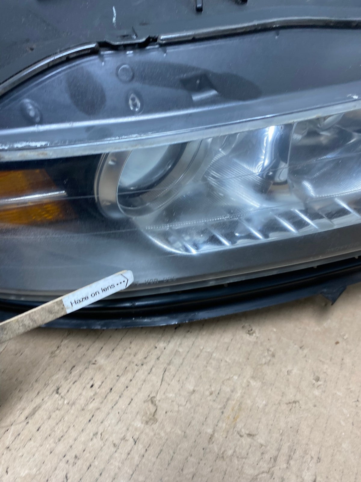 2007 to 2008 Acura TL Headlight Right Passenger Rh Side Xenon Hid AF3164 LK4