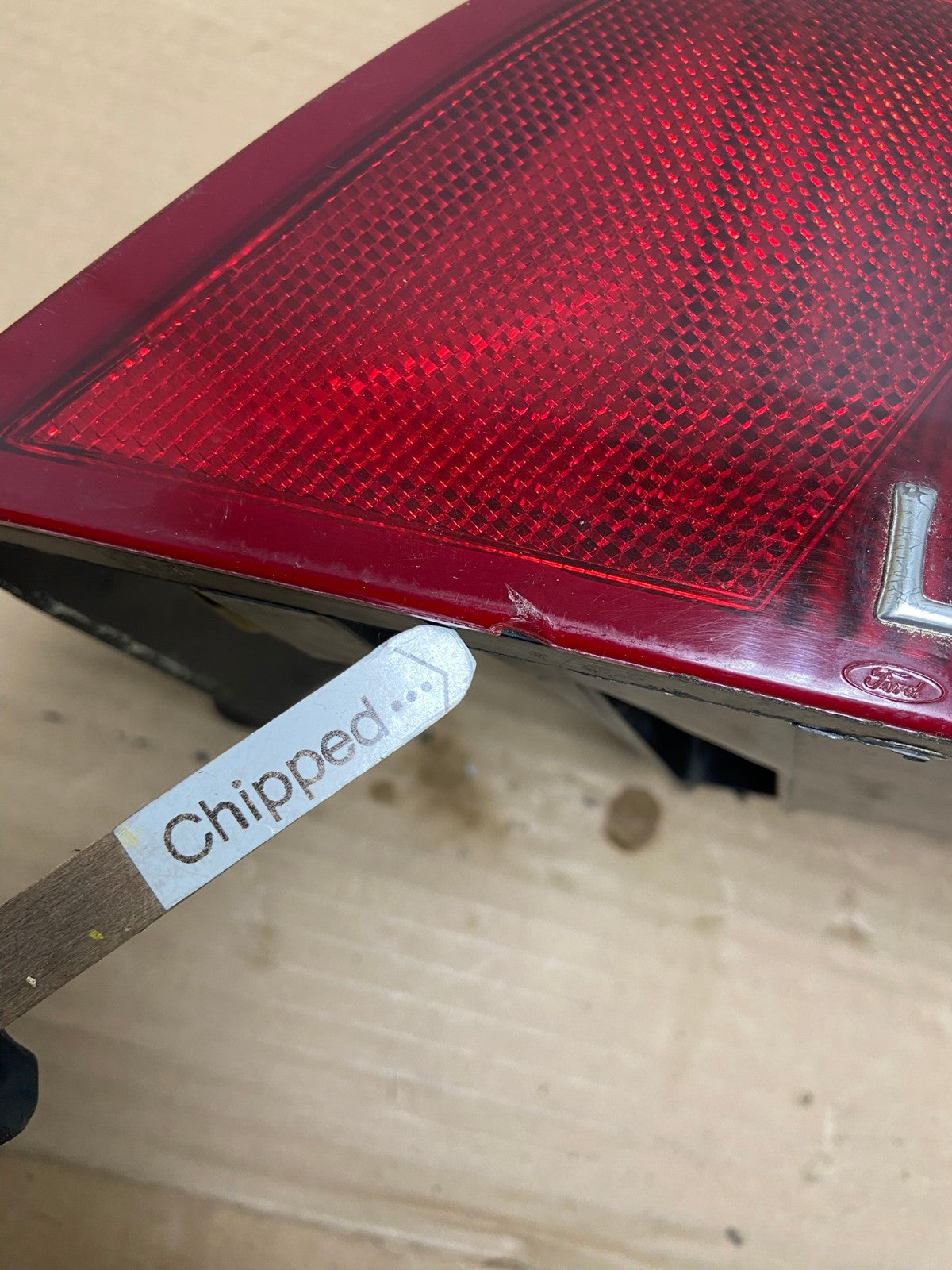 1998 to 2002 Lincoln Continental Right Passenger Rh Tail Light AG9001 LK4