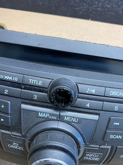 2011 to 2014 Acura TSX AM/FM CD Player Radio Audio System Air Vent AC6474 DG1