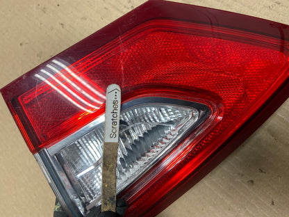 2013 to 2016 Ford Fusion Right Passenger RH Side Tail Light Inner AE9551 LK3