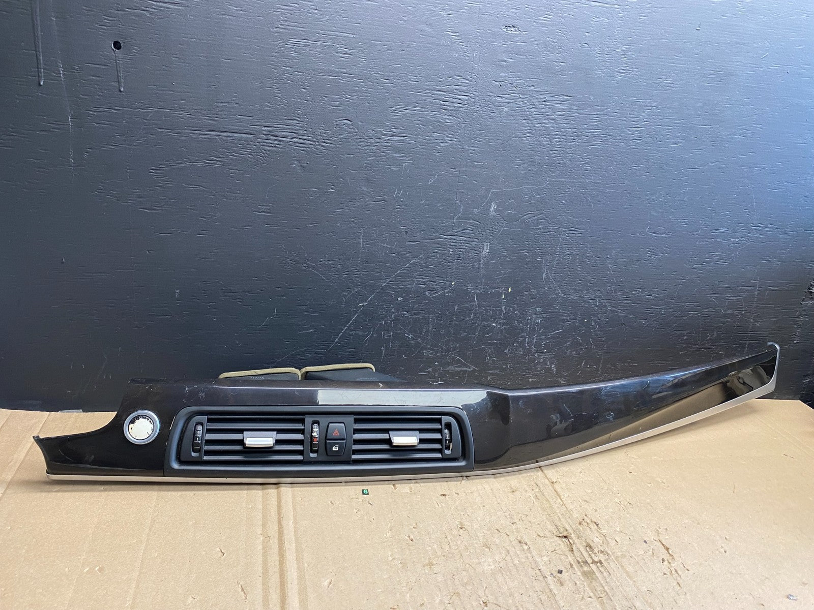 2011-2013 Bmw 5 F10 550i Center Dash AC Vents Start Stop Trim Bezel AB8969 DG0