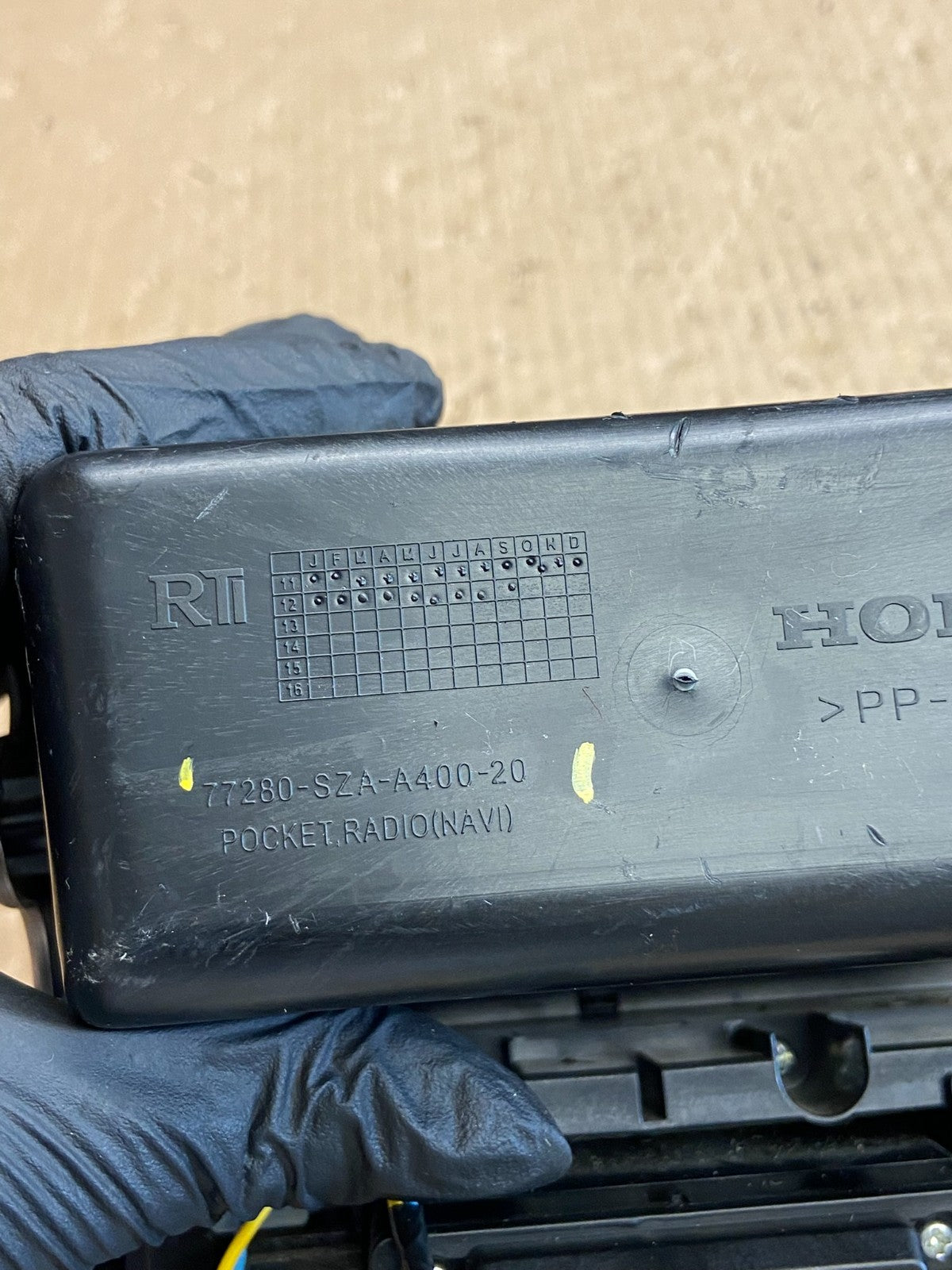 2009-2011 Honda Pilot Radio Audio Phone Navigation Control Panel ae4187 DG5