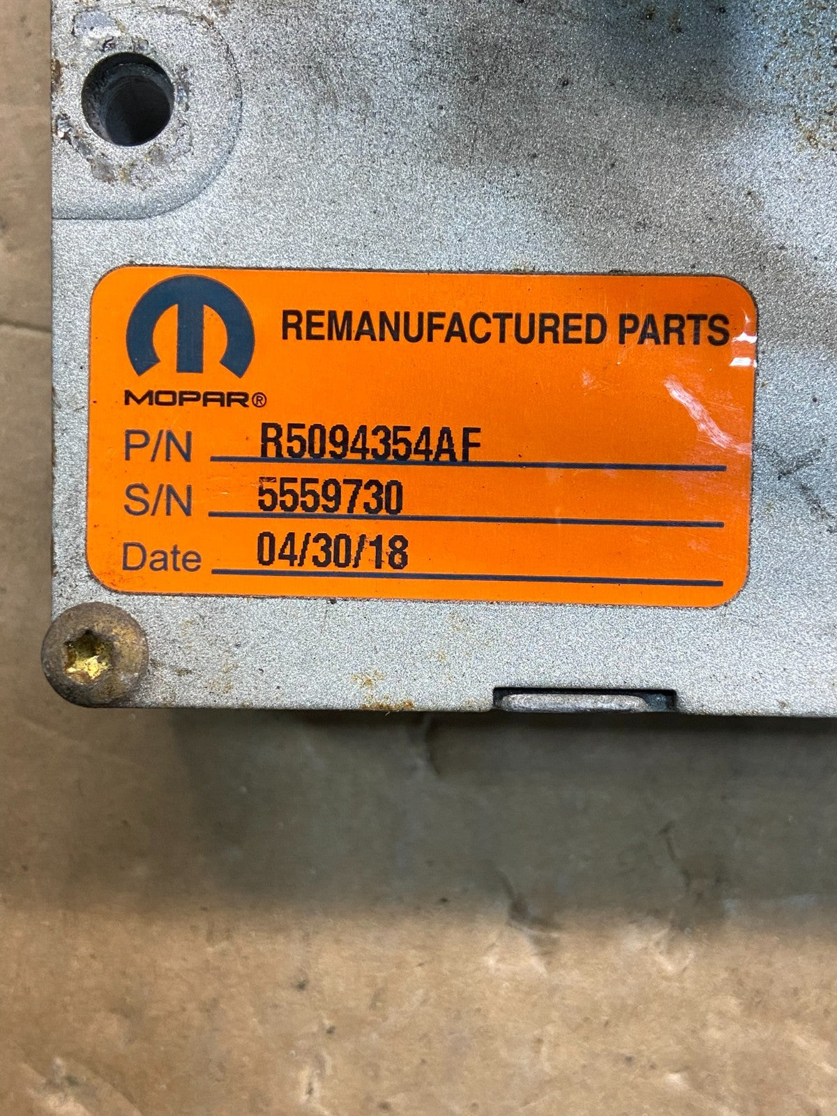 2007 Jeep Grand Cherokee Commander 4.7L Engine Computer ECU PCM AG1630 DG2