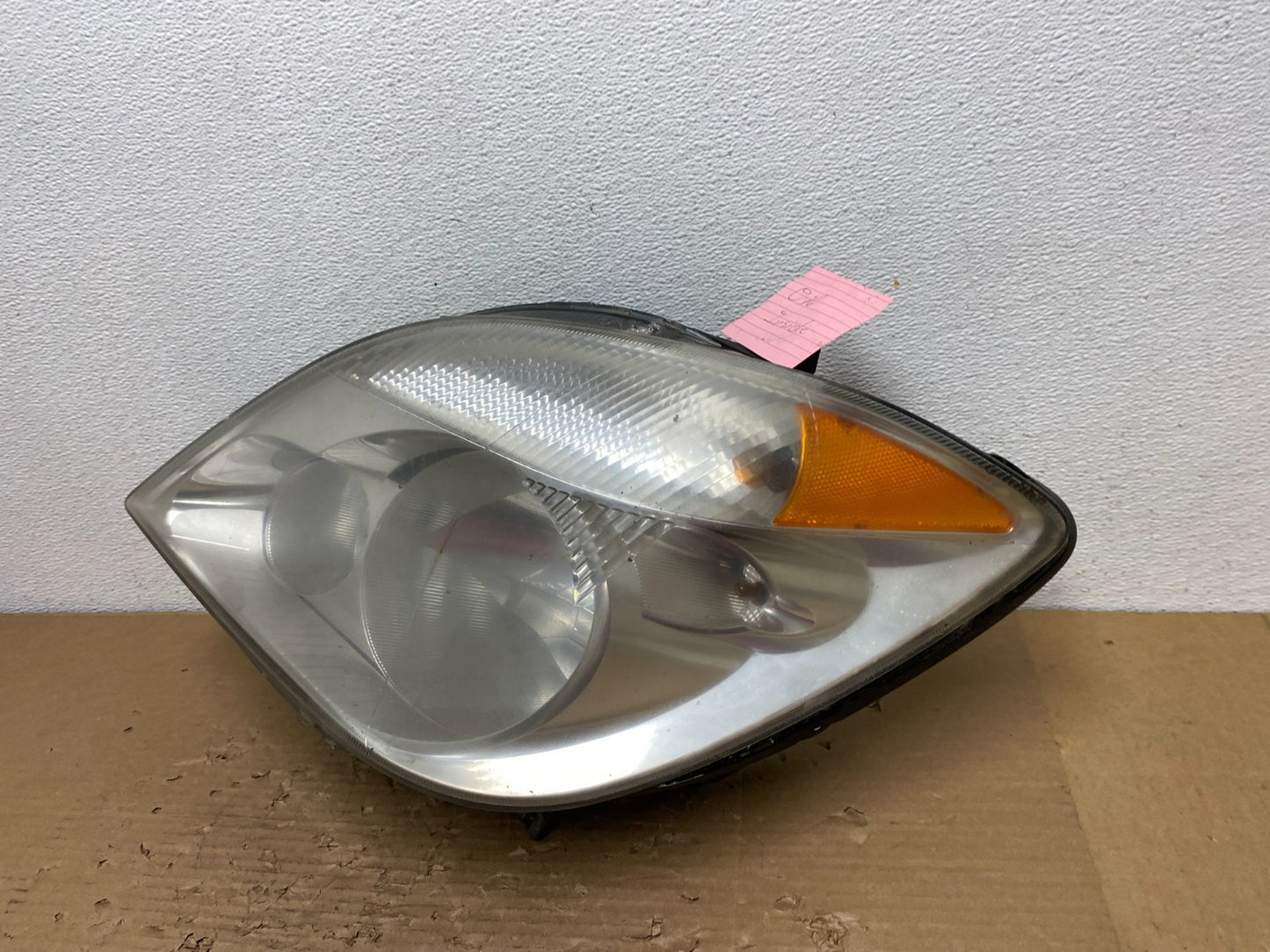 2007 to 2013 Mercedes Sprinter Headlight Left Driver Side Halogen AD4336 DW1