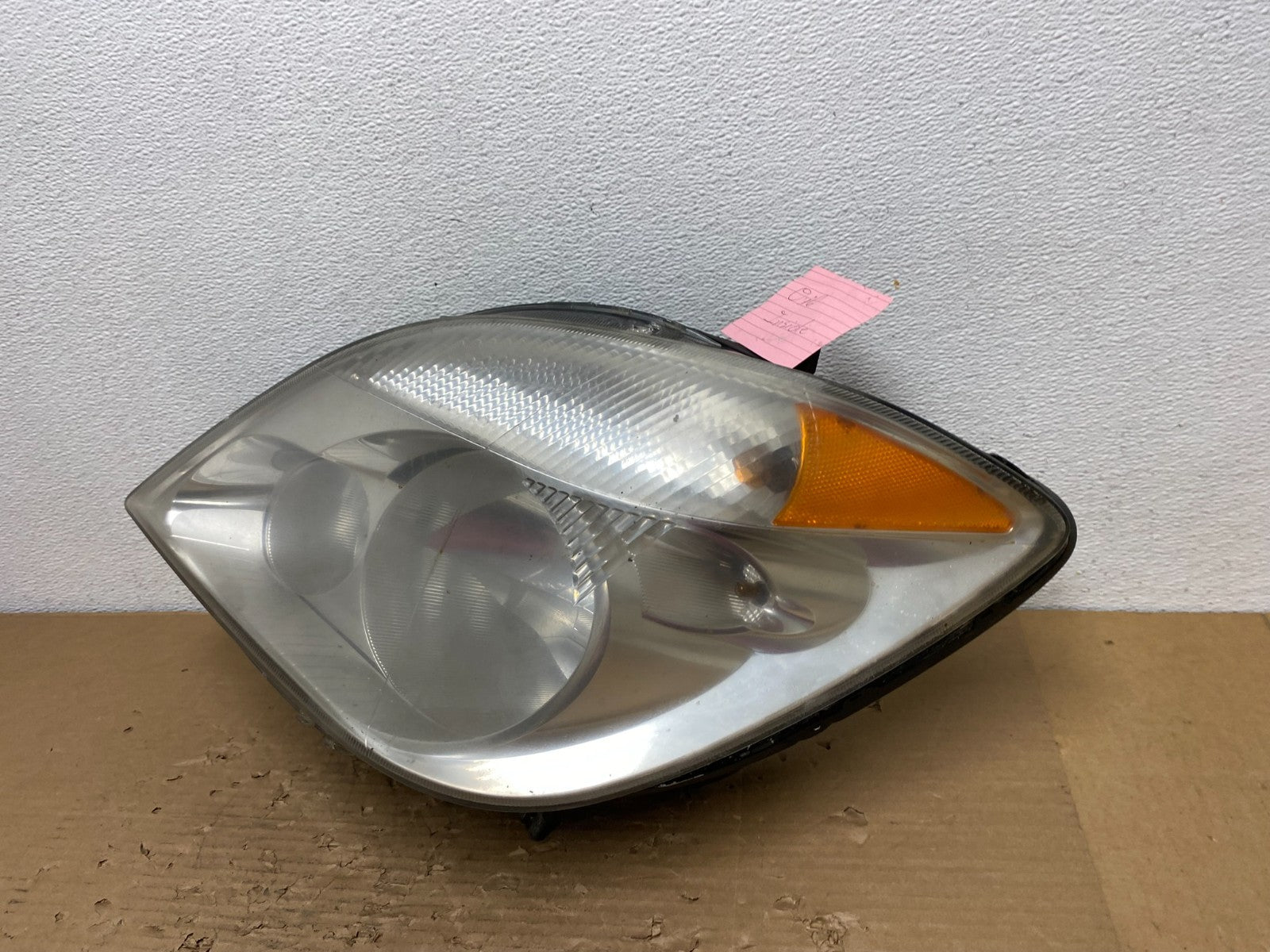 2007 to 2013 Mercedes Sprinter Headlight Left Driver Side Halogen AD4336 DW1