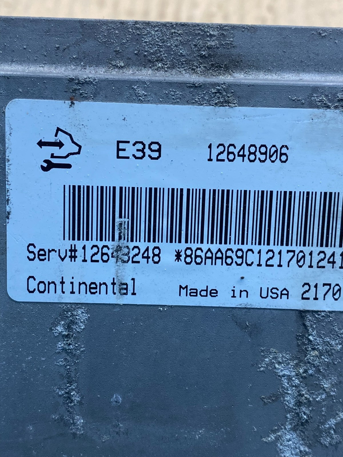 2013-2016 Chevrolet Malibu Verano Ecu Engine Control Module Unit Ecm AH7475 DG2