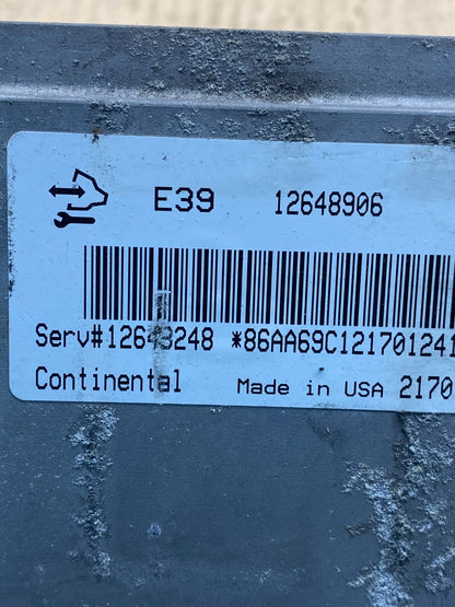 2013-2016 Chevrolet Malibu Verano Ecu Engine Control Module Unit Ecm AH7475 DG2