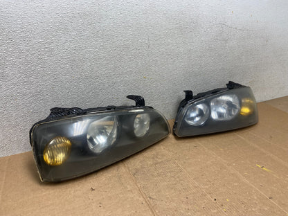 2004 2005 2006 Hyundai Elantra Left+Right Set Halogen Headlights AA1601 DW2