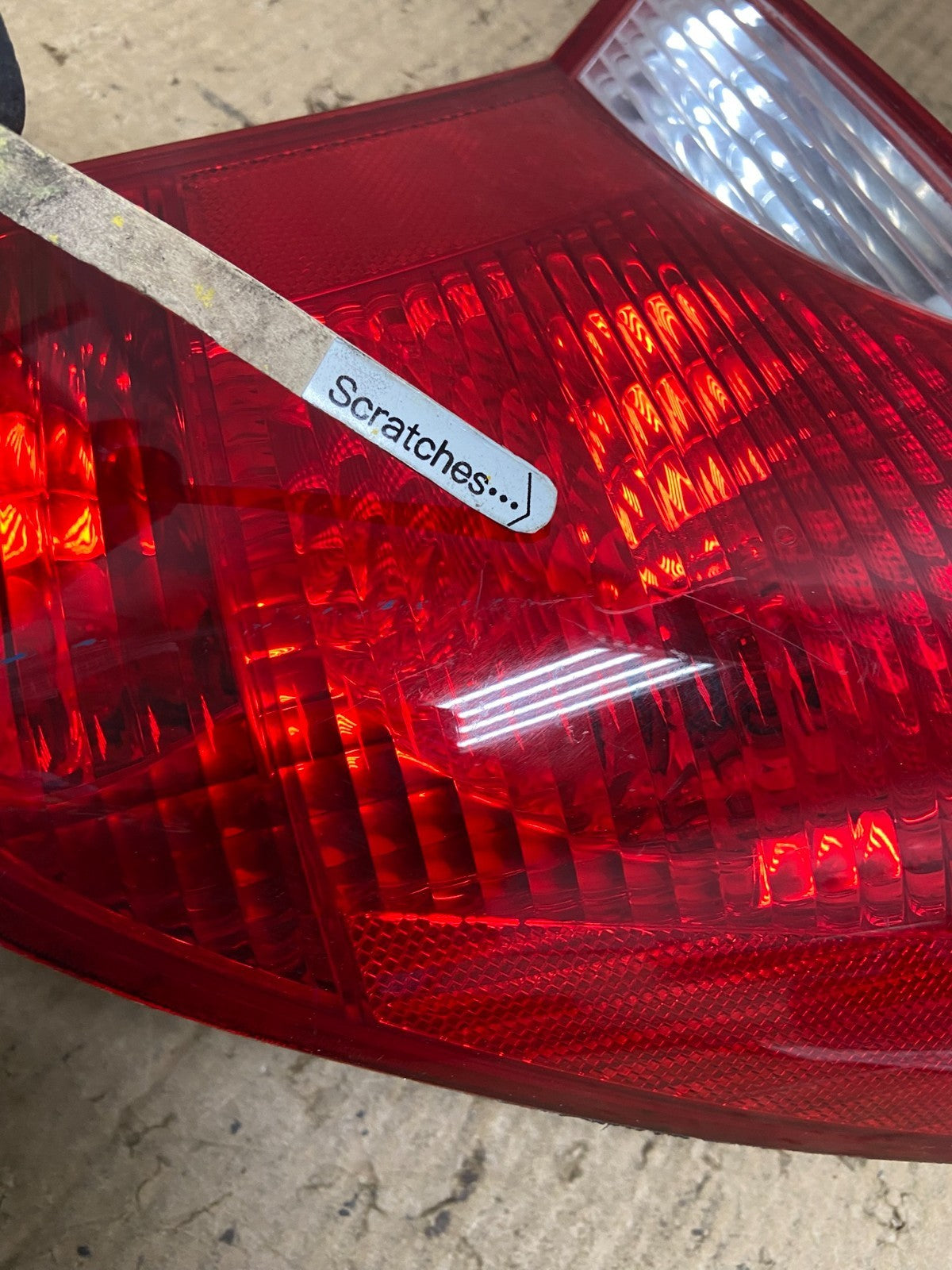 2000 to 2004 Ford Focus Left Driver Side Tail Light OEM AA8546 LK3