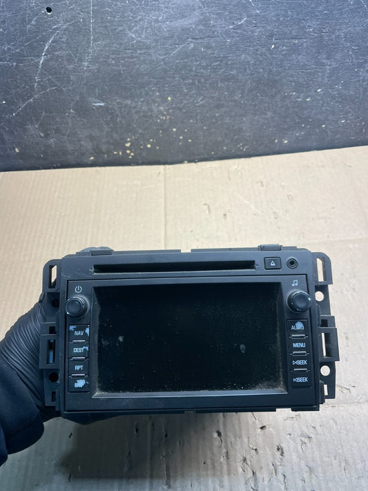 2007 to 2014 Chevrolet GMC Cadillac Radio Navigation Screen Display X8457 DG0