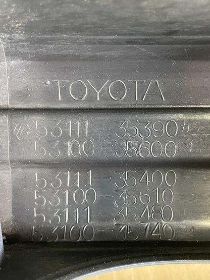 2001 to 2002 Toyota 4Runner Front Upper Grill Grille AE3520 DG4
