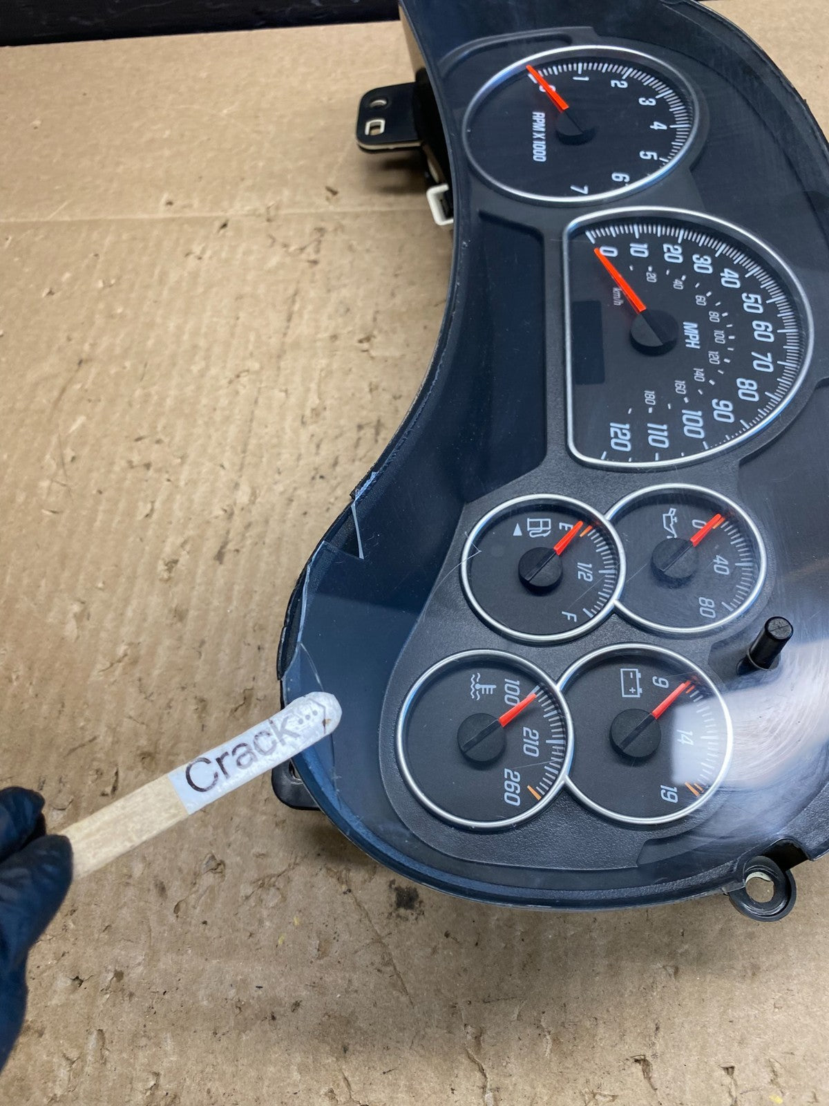 2002 to 2004 GMC Envoy Speedometer Cluster Gauge ac6756 DG4