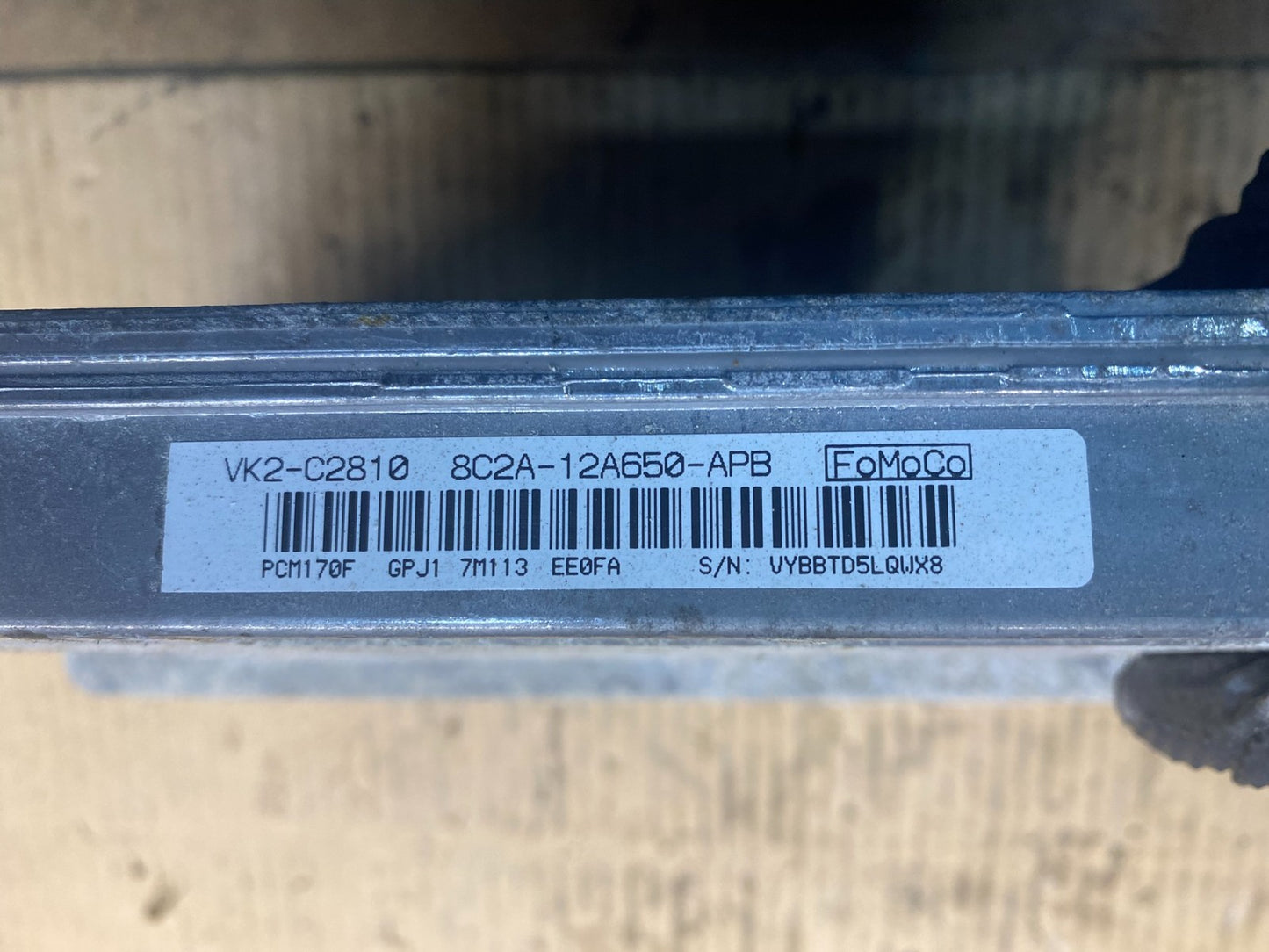 2008 Ford Van E-Series 5.4L Engine Control Module 8C2A-12A650-APB ECU AD1477 DG2
