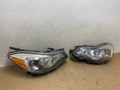 2012-2016 Subaru Impreza Crosstrek Left+Right Halogen Headlights W9147 DW2