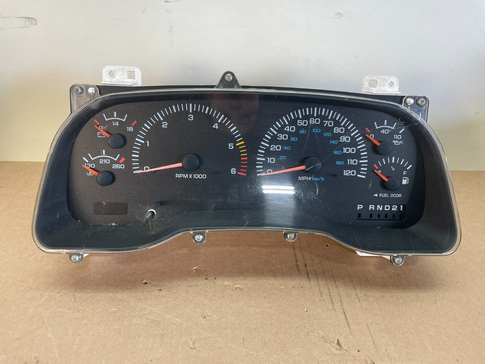 1998 to 2000 Dodge Dakota Instrument Speedometer Gauge Cluster AG2527 DG0