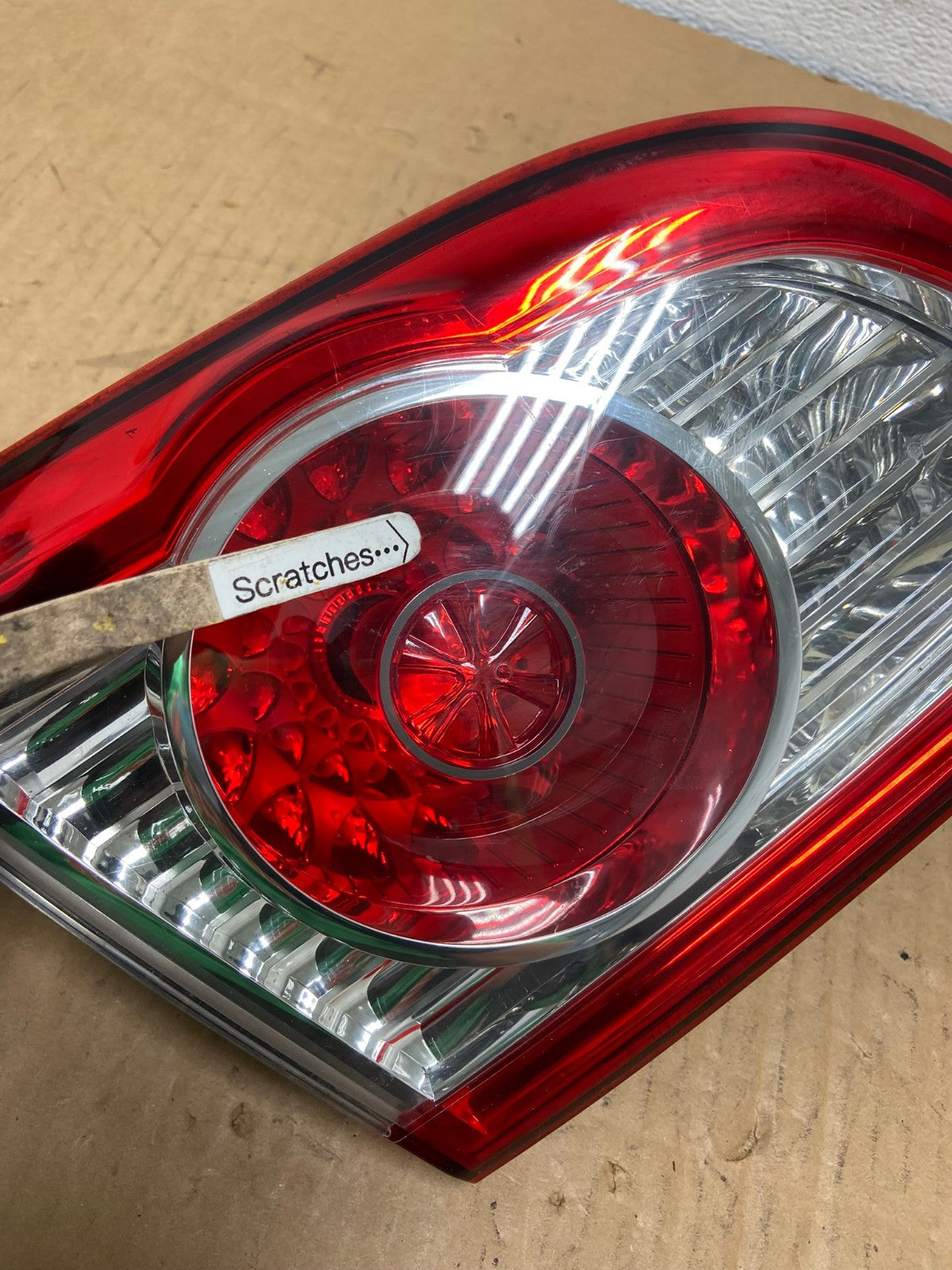 2010-2012 Hyundai Santa Fe Left Driver LH Inner Tail Light AC7563 LK3