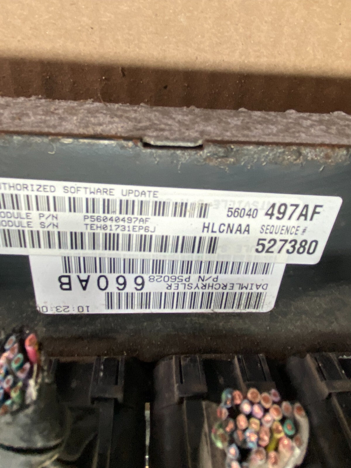 2003 Dodge Dakota 4.7L Engine Computer Module ECM P56040497AF E3761 DG13