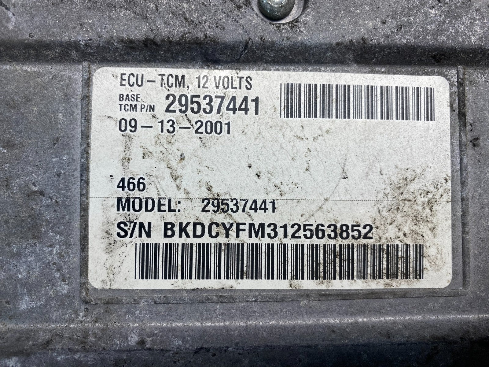 29537441 Allison TCM Transmission Control Module Computer Automatic OE ad7484 DG2