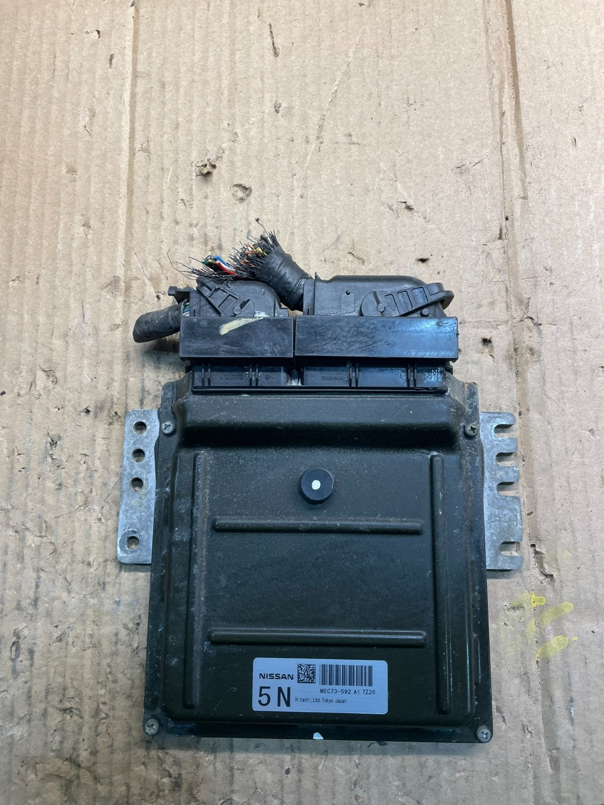 2008 Nissan Armada QX56 5.6L Engine Control ECM mec73-592 a1 x4083  DG0