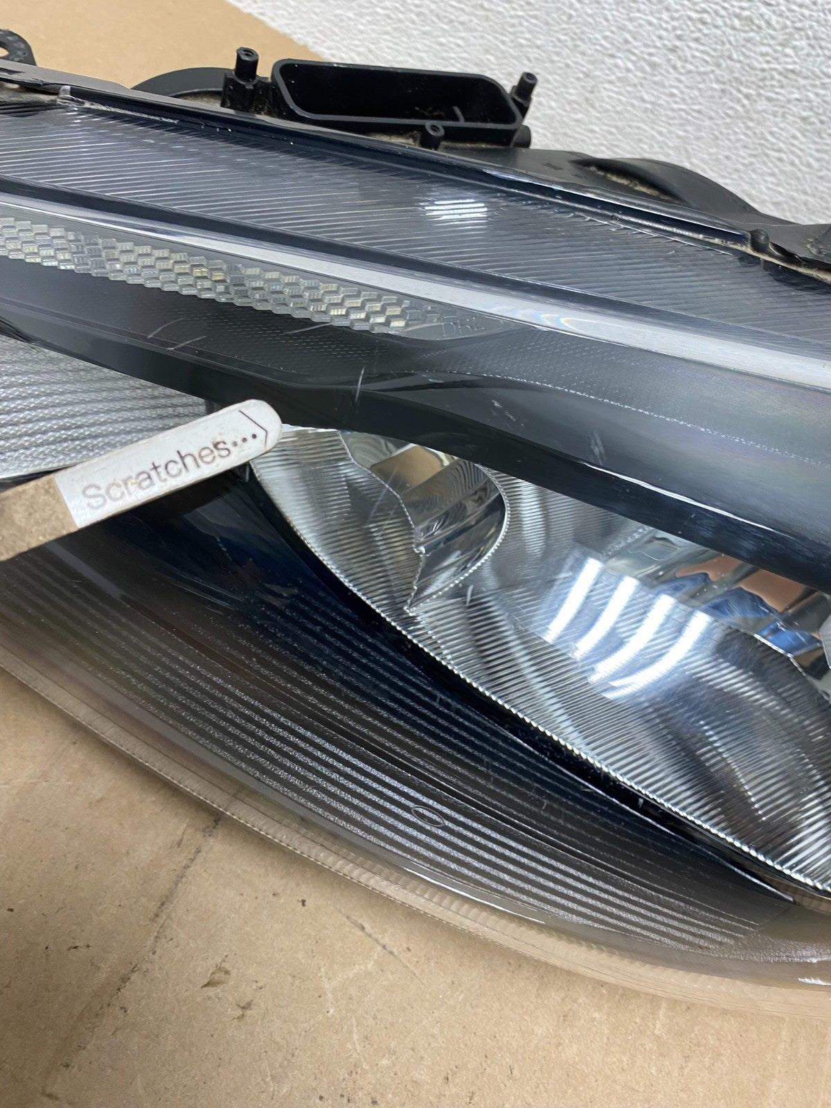 2015 to 2018 Ford Focus Left Driver LH Side Black Headlight AE6660 DG3