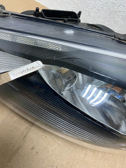 2015 to 2018 Ford Focus Left Driver LH Side Black Headlight AE6660 DG3