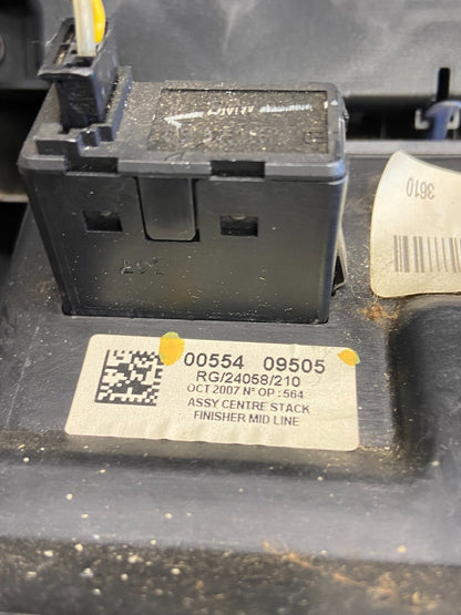 2007 to 2010 Mini Cooper Center Dash Climate Window Control AH1559 DG5