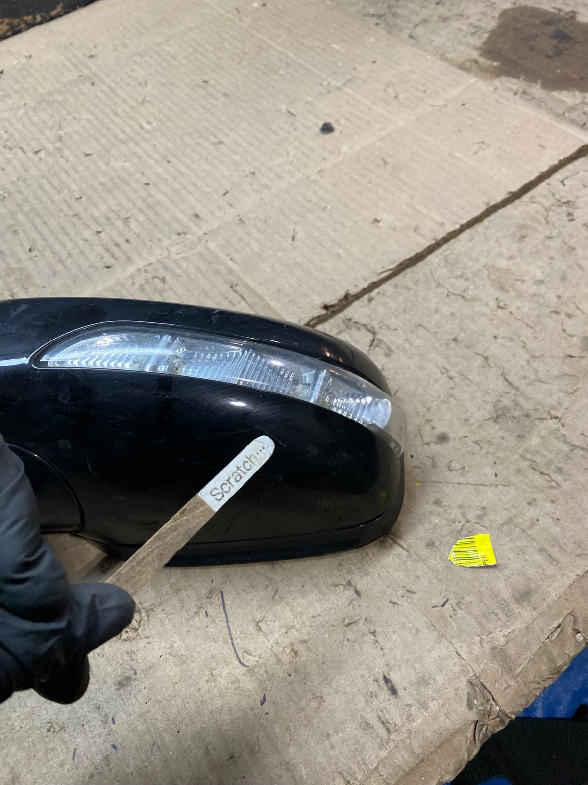2007-2009 Mercedes E-Class Left Driver Lh Side Door Mirror Turn Signal W4033 MS6