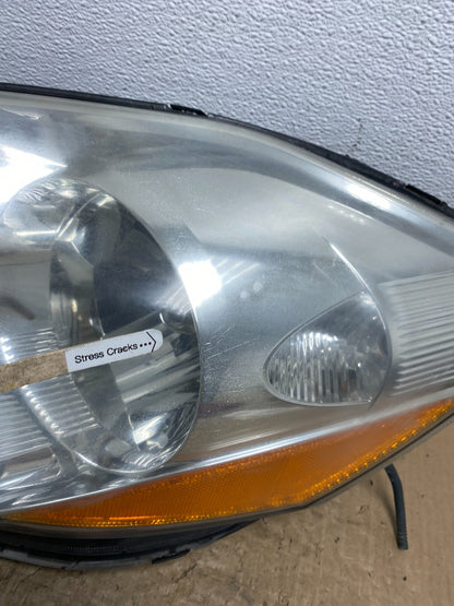 2006 to 2010 Toyota Sienna Left Driver Lh Side Headlight Halogen AC0104 DW4