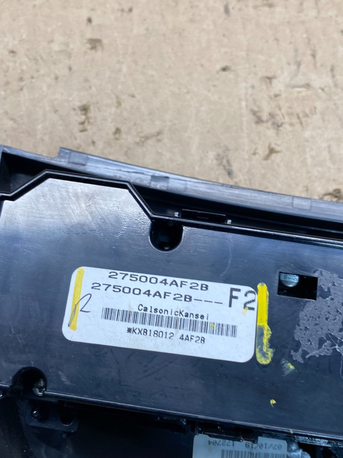 2015-2019 Nissan Sentra Climate Control Unit Heater Ac Temperature Hvac Q7053 DG6