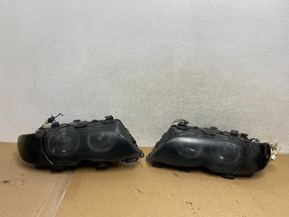 2002 to 2005 BMW 3 E46 Sedan Left+Right Set Headlights AH4177 PS0