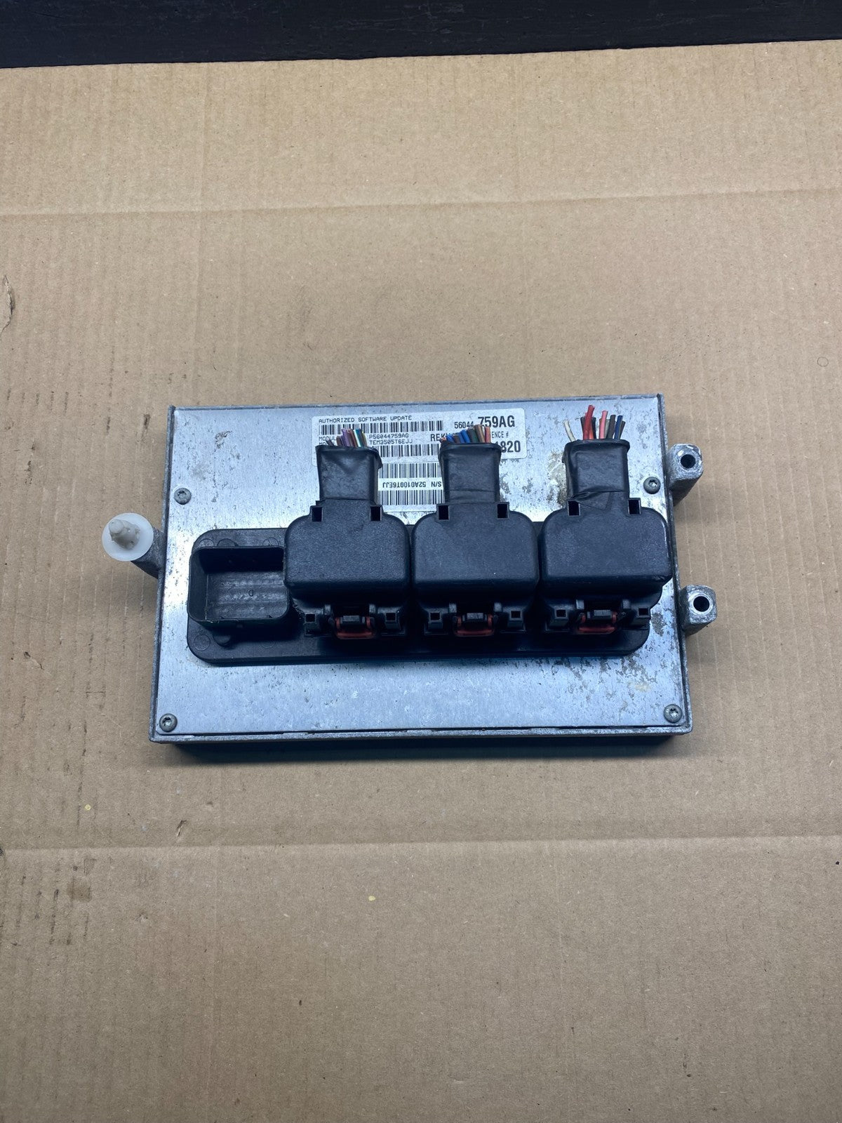 2005 to 2006 Jeep Grand Cherokee 3.7L Ecm Ecu Computer AD1477 DG0