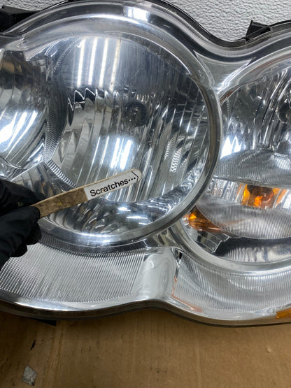 2009-2010 Jeep Grand Cherokee Left+Right Set Halogen Headlights AC7707 DW4