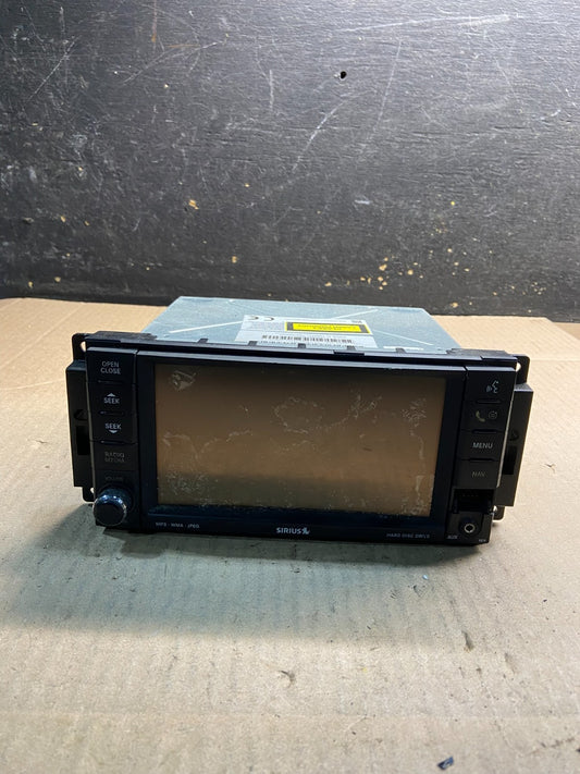 2008 2013 Jeep Dodge Chrysler Screen Display CD Player Satellite Radio Z0564 DG0