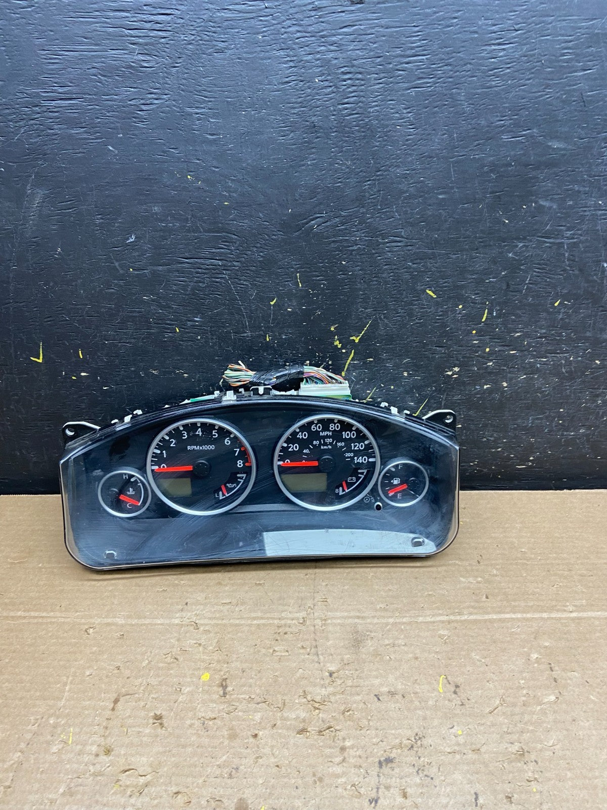 2007-2008 Nissan Pathfinder Xterra Cluster Speedometer Instrument OEM w9821 DG0