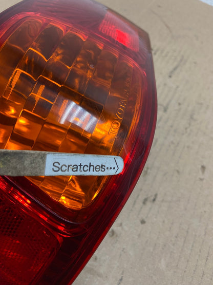 2000 to 2001 Toyota Camry Tail Light Left Driver Lh Side AE7240 LK3