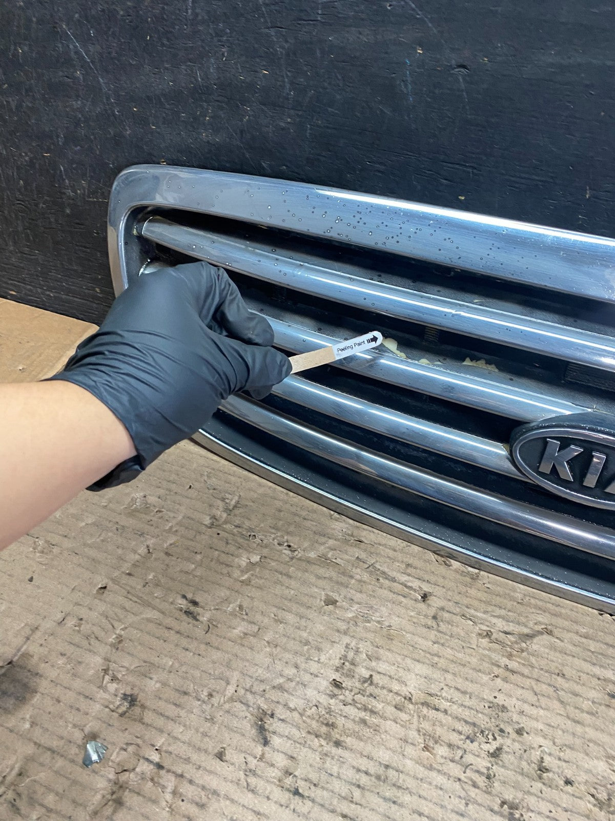 2001 to 2004 Kia Sedona Front Upper Grill Grille OEM S5773 DG3